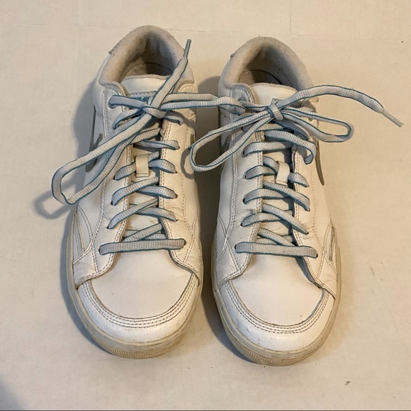 Nike mens Capri retro sneakers blue white silver size 11 - Picture 8 of 11